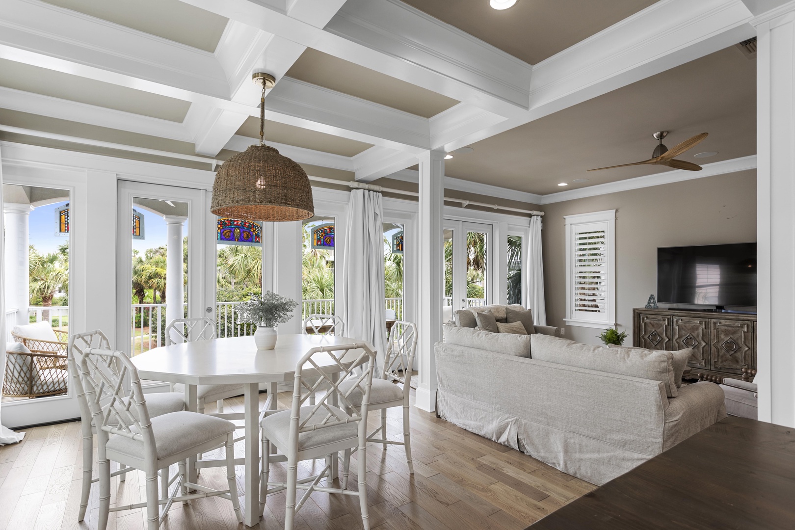 Bright Dining & Living Area